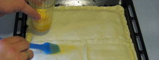 слоеный пирог с капустой. Шаг 7