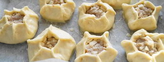 вак-белиш — маленький пирог с мясом. Шаг 5