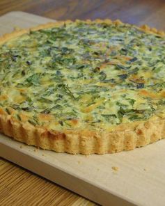 Весенний зеленый пирог