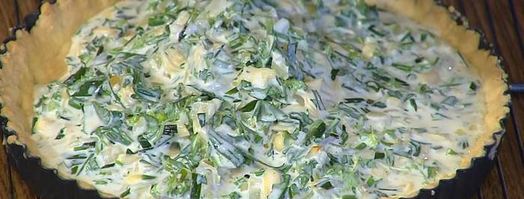 весенний зеленый пирог. Шаг 13