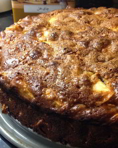 Яблочный пирог на сметане