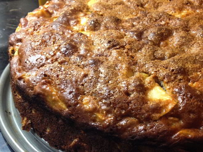 Рецепт яблочного пирога на сметане