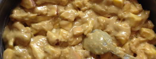 яблочный пирог на сметане. Шаг 3