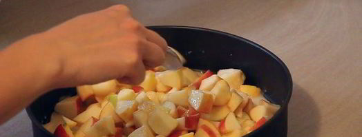 яблочный пирог невесомость. Шаг 12