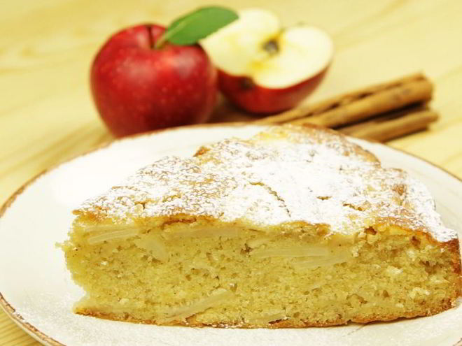 Рецепт яблочного пирога по-немецки