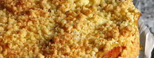 яблочный пирог с крошкой. Шаг 3