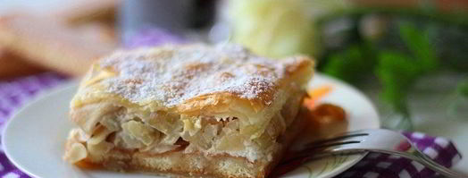 яблочный пирог с печеньем савоярди. Шаг 4