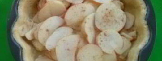 яблочный пирог со сметанной заливкой. Шаг 6