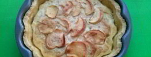 яблочный пирог со сметанной заливкой. Шаг 8