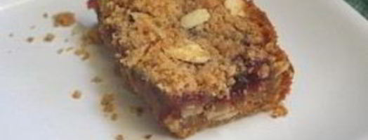 ягодный пирог с миндалем. Шаг 7