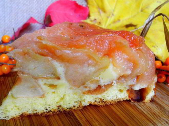 Рецепт янтарного пирога