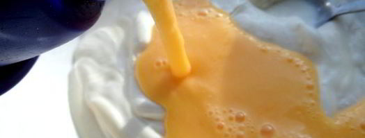 золотистый заливной пирог с рыбой. Шаг 6