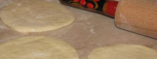 арабские открытые пирожки с мясом. Шаг 4