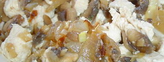 блинчатые пирожки с начинкой из курятины и грибов. Шаг 5