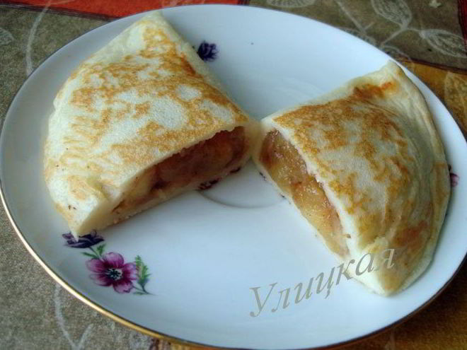 Рецепт блинчиковых пирожков