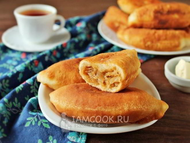 Рецепт быстрых пирожков с капустой