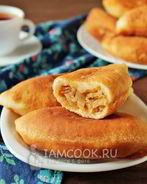 Быстрые пирожки с капустой