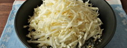 быстрые пирожки с капустой. Шаг 4