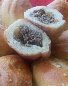 Домашние пирожки с куриной печенью