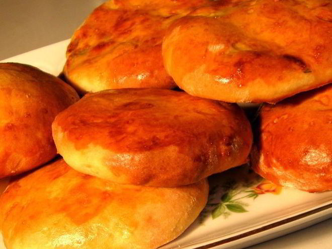 Рецепт духовых пирожков с капустой