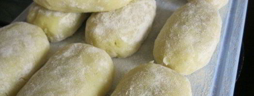 картофельные пирожки с грибным соусом. Шаг 5