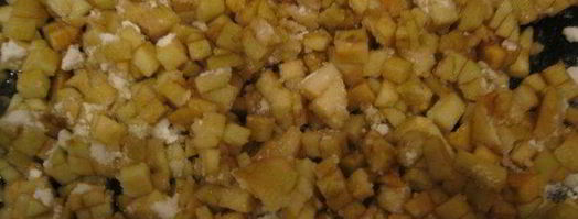 картофельные пирожки с яблоками. Шаг 3