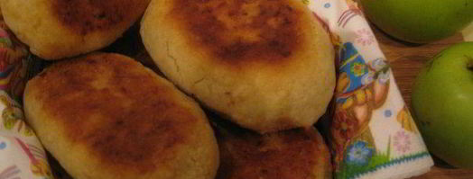 картофельные пирожки с яблоками. Шаг 6