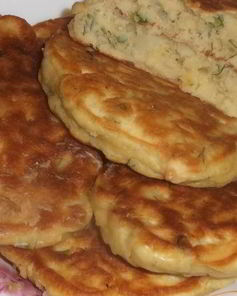 Ленивые пирожки с цветной капустой