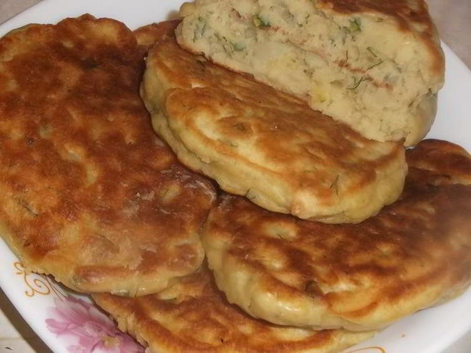 Рецепт ленивых пирожков с цветной капустой