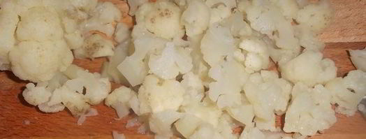 ленивые пирожки с цветной капустой. Шаг 3