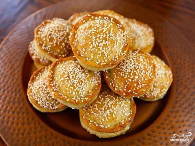 Рецепт маленьких пирожков для фуршета