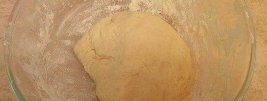 мини-пирожки из творожного теста с сырно-куриной начинкой. Шаг 2