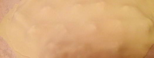 мини-пирожки из творожного теста с сырно-куриной начинкой. Шаг 8