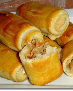 Молдавские пирожки с капустой