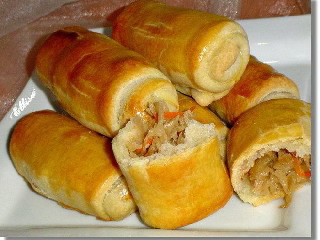 Рецепт молдавских пирожков с капустой