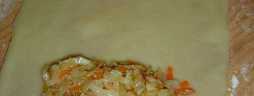 молдавские пирожки с капустой. Шаг 6