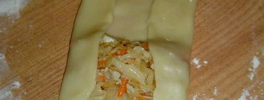 молдавские пирожки с капустой. Шаг 7