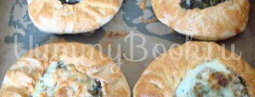открытые пирожки с щавелем. Шаг 6