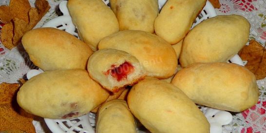 Пирожки без молока в духовке