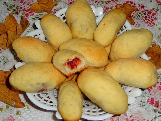 Рецепт пирожков без молока в духовке