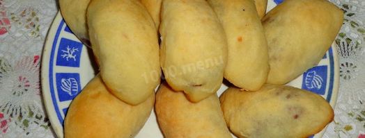 пирожки без молока в духовке. Шаг 11