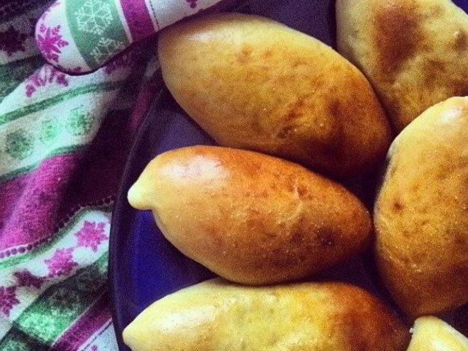 Рецепт пирожков домашних с мясом и капустой