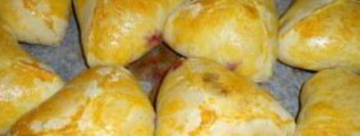 пирожки духовые с вишней. Шаг 3