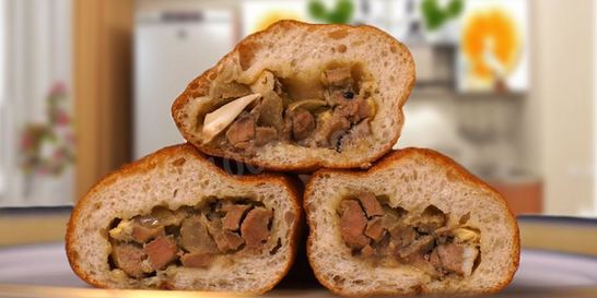 Пирожки из хлебного теста