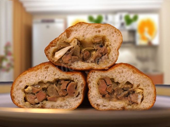 Рецепт пирожков из хлебного теста