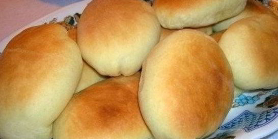 Пирожки из хрущевского теста с яйцом и рисом