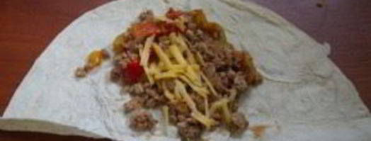 пирожки из лаваша с мясом. Шаг 4