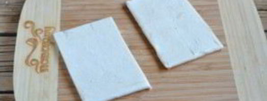 пирожки из слоеного бездрожжевого теста. Шаг 2