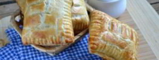 пирожки из слоеного бездрожжевого теста. Шаг 5