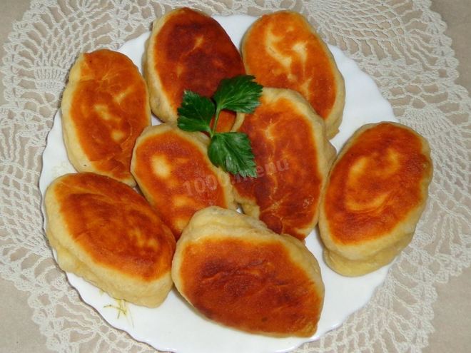 Рецепт пирожков на картофельном отваре